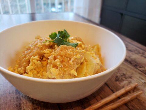 【独居自炊】マックナゲットで親子丼